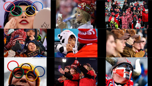 Pyeongchang Olympic Fans - Pyeongchang Olympische Fans