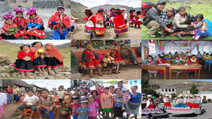 Kinder in Peru