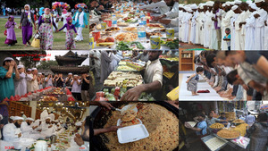 Muslime feiern Ramadan
