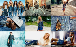 Blue Jeans - Blaue Jeans