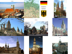 Cathedrales ... Allemagne - Kathedralen ... Deutschland