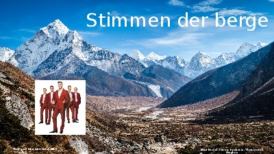 Jukebox - Stimmen der Berge 001