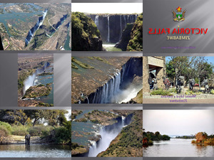 klicke hier, um die Datei herunterzuladen Victoria Wasserfall - Zimbabwe