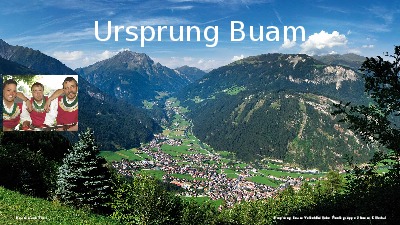 Jukebox - Ursprung Buam 001