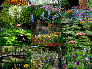 Frankreich-Monets Garten in Giverny