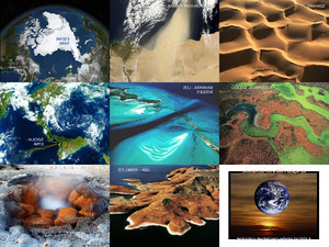 Unsere Welt von Satelliten fotografiert