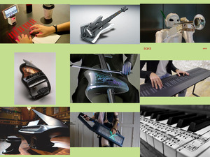 klicke hier, um die Datei herunterzuladen Futuristische Musikinstrumente