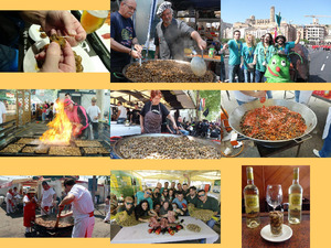 Spanien Lerida Schnecken Festival