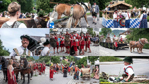 Bayern Festumzug Garmisch