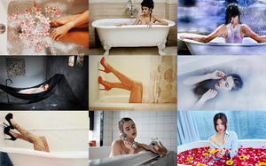 Girls in Bath - Mdels in der Badewanne