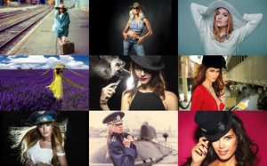 klicke hier, um die Datei herunterzuladen Girls & Hats - Mädchen und Hüte