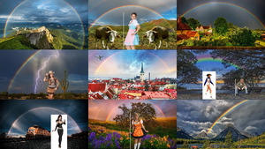 klicke hier, um die Datei herunterzuladen Regenbogenbilder