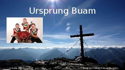 Jukebox - Ursprung Buam 004