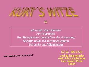 Kurt s Witze 12