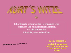 Kurt s Witze 14