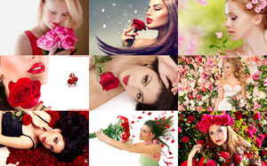klicke hier, um die Datei herunterzuladen Rose Girls - Rosen Mädchen