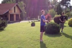 Hoppalas im Garten