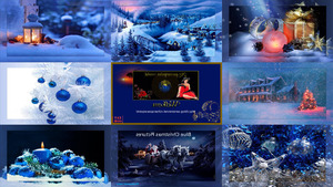 klicke hier, um die Datei herunterzuladen Blue Christmas Pictures ..