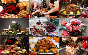 klicke hier, um die Datei herunterzuladen Xmas Food - Weihnachtsessen
