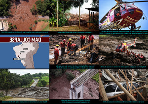 Dam Collapse in Brazil - Dam Zusammenbruch in Brasilien