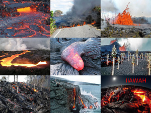 Hawai -Vulkanausbruch