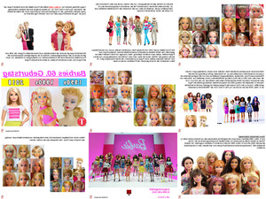 60 Jahre Barbie-Puppen