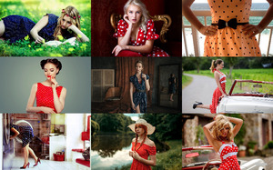 klicke hier, um die Datei herunterzuladen Polka Dots - Punktmuster