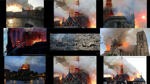 Notre-Dame Cathedral Burns - Notre-Dame-Kathedrale brennt