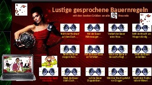 Lustige gesprochene Bauernregeln