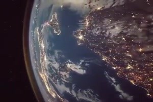 Die Erde aus der Raumstation