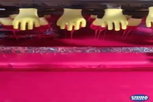 Gummi Handschuhe erzeugung