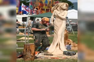 Obraz Zivola sculpteur sur bois