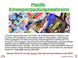 Plastik-Verpackungswahnsinn