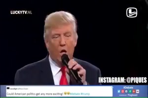 Trump singt