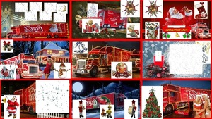 klicke hier, um die Datei herunterzuladen Coca-Cola Christmas Trucks