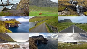 Gasadalur Faroer eilanden - Frer Inseln