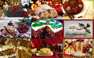 Christmas Fruitcakes - Weihnachtsfruchtkuchen