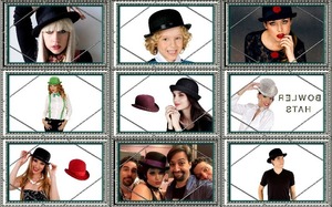 klicke hier, um die Datei herunterzuladen Bowler Hats - Melone-Hüte