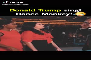 Trump singt Dance Monkey