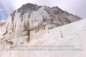 Marmor Berge in Italien