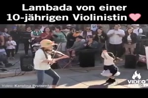 Lambada von einer 10-jhrigen Violinistin