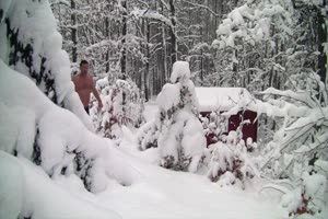 Erster Schnee in Norwegen