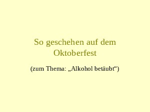 Alkoholbetubt