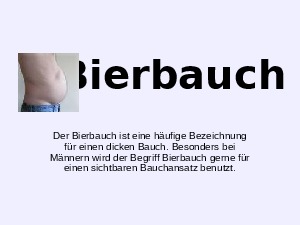 bierbauch