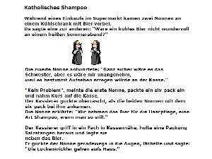 katholisches shampoo