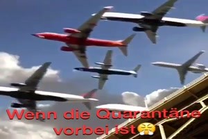 wenn die Quarantne vorbei ist