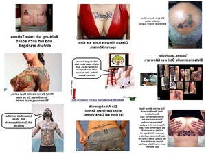 Tattoos. Oetzi war auch ttowiert