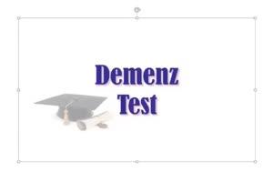 Demenz-Test