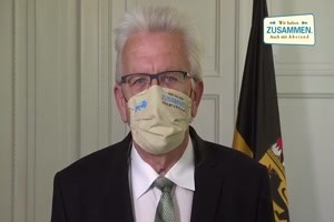 Prominente diskutieren ueber Masken