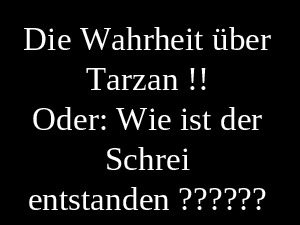 Tarzan-Schrei